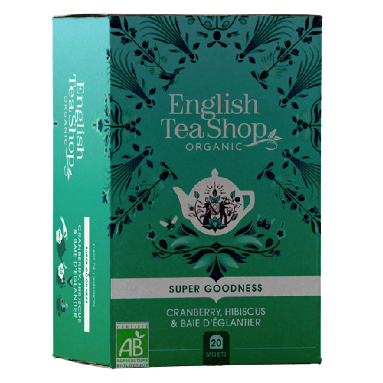 20 sachets infusion Super Baies Rouges bio - English Tea Shop