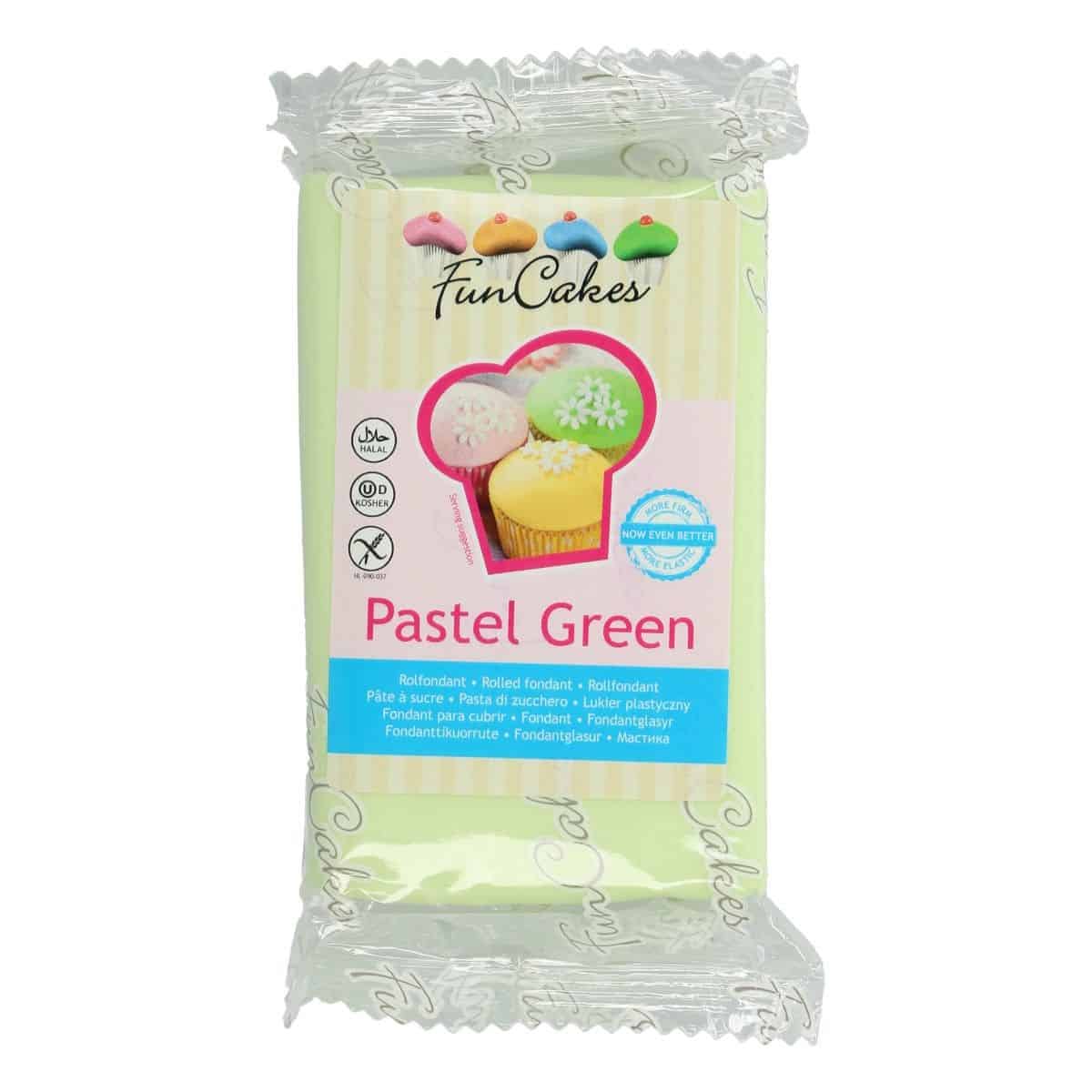 Pâte à sucre vert Patisdécor 250 g