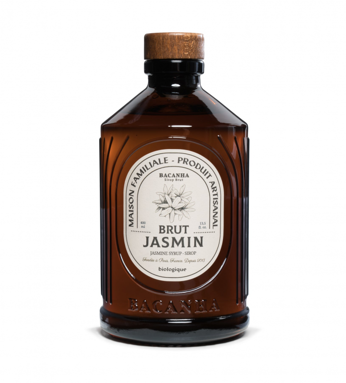 Sirop jasmin bio bouteille verre 400ml